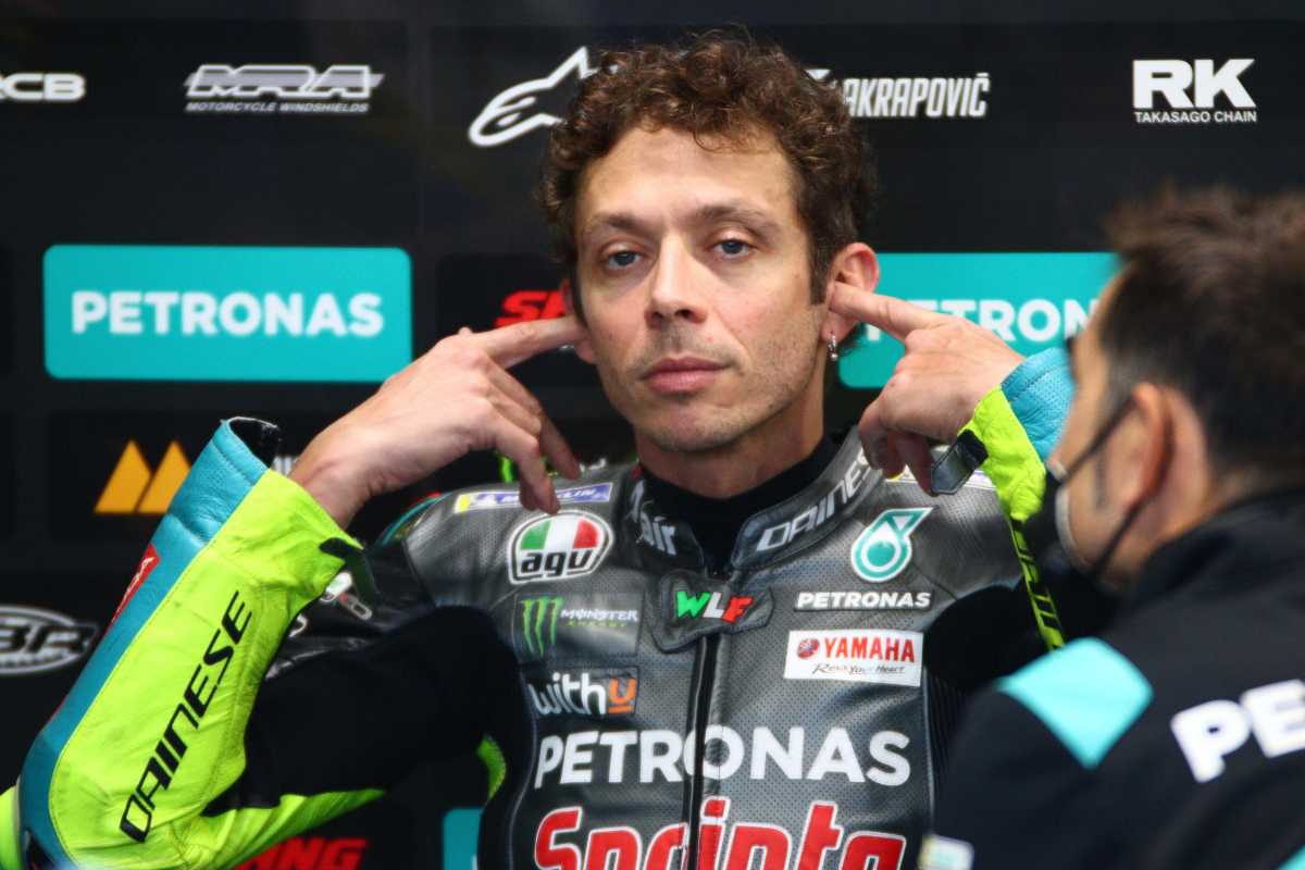 Valentino Rossi arrabbiato